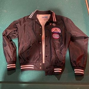 ONE OF A KIND RARE Unique Hack Sport International Windbreaker Bomber Jacket!